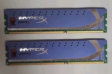 Lot Of 2 Kingston HyperX Genesis 16(2×4)GB DDR3 KHX1600C9D3K2/8GX Desktop Memory picture