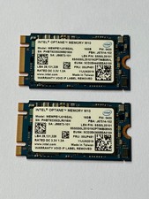 2 pcs Intel Optane Memory M10 SSD M.2 2242 16GB MEMPEI1J016GAL PCIe Nvme Xpoint picture