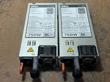 Lot of 2 - Dell 750W 80 Plus Platinum Power Supply PSU 5NF18 PowerEdge 05NF18 picture