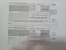 REGISTRATION CARD ONLY FOR NEC CDR-74 CD-ROM READER - CARD ONLY NO READER AT ALL picture