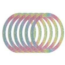 6Pcs Magnetic Adapter Ring, Magnetic Wireless Charger Conversion Kit, Multicolor picture