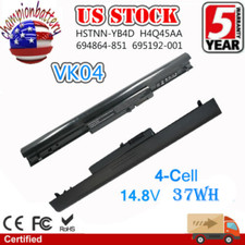 Notebook 695192-001 Battery For HP Pavilion Touchsmart 14-b109wm Sleekbook VK04 picture