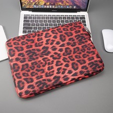 Leopard Print Laptop Sleeve 13 14 15 16 Inch Protective Case Tablet Bag picture