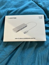 Lention USB  C To USB A Power Delivery Adapter Silver NEW  picture