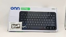 onn Compact Wireless Keyboard 78-Key 2.4GHz USB Receiver Quiet Rounded Keycaps picture