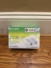 TP-Link TL-PA4010KIT AV500 Nano Powerline Adapter Starter Kit - NEW picture