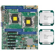 Supermicro X10DRl-i LGA2011-3 Motherboard Intel Xeon E5-2696v3 36c/72t 2.3GHz picture