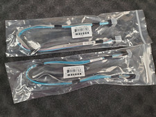 Lot of 2 SUPERMICRO CBL-SAST-0532 MiniSAS SFF-8643 to SFF-8643 CABLE 50cm picture