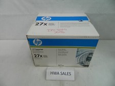 Gen HP 27X C4127D Dual Pack Black Toner Cartridges 4000 4050 NEW OEM  SEALED BOX picture