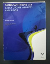 Adobe Contribute CS3 Web Publishing DVD for MacOS 10.4.8 Tiger picture