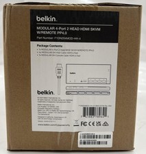BELKIN F1DN204MOD-BA-4 4-PORT DUAL-HEAD MODULAR SECURE KVM SWITCH picture