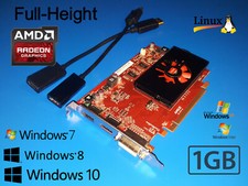 HP Pavilion p6267c p6380t p6580t p6610f p6710f 1GB Video Card + Dual HDMI Cables picture