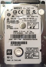 Hitachi HTS545050A7E362 3Gb/s 16MB 5400rpm Z5K500-500 655-1730C 500gb 2.5