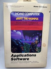 Vtg TI99-4a Home Computer Hunt The Wumpus Command Module Rare 1981 picture