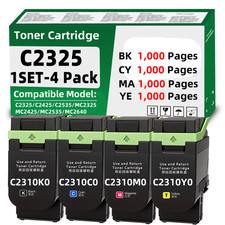 C2325 Toner Cartridge Compatible for Lexmark C2425 C2535 MC2325 MC2425 MC2535 picture