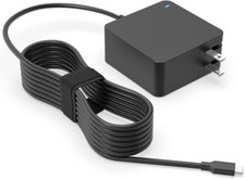 65W 45W USB C AC Charger Fit for Asus Zenbook 14 OLED UX3405MA Q415MA S black  picture
