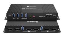 KVM Switch Displayport 1 Monitor 4 Computers EDID 4K 144hz Hotkey picture