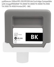yyADoeusv 330ml PFI-310 PFI310 Ink Cartridge Compatible with ImagePROGRAF TX-200 picture