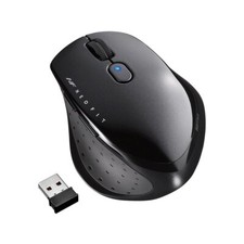 Buffalo BUFFALO Wireless BlueLED 5 Button Neo Fit Mouse M Size Black picture