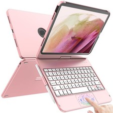 TQQ Touch for iPad (A16) 11th Generation Case with Keyboard (11