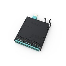Corning ECM-UM12-05-93Q-ULL 12 Fiber Shuttered LC Duplex MTP Module (OM4) Black picture