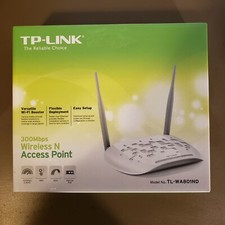 TP-Link TL-WA801ND N300 300Mbps Wireless Access Point WDS Repeater, open box picture