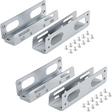 2 Pack HDD Hard Drive Metal Mounting Bracket Adapter, Convert Any 3.5 in HDD picture