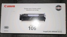 Canon 106 Black Toner Cartridge SEALED picture
