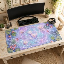 Mew Pokemon Mouse Pad Gaming Desk Mat Accessories picture
