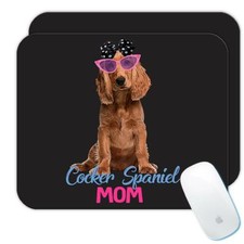 Cocker Spaniel Mom : Gift Mousepad Dog Animal Puppy Mother picture