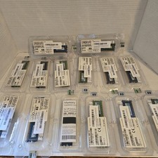14 Used Mixed Lot HP 2GB 500656-b21 DDR-400MHz Dual Rank Memory Module See Pics picture
