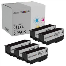 Compatible Ink Cartridge Replacements for Epson 273XL 5pk Black HY picture