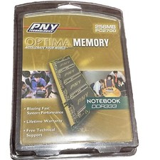PNY Optima 256MB Memory N512D27OPT 512MB PC2700 Notebook DDR333 picture