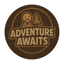 Adventure Awaits Mouse Pad - Perfect for Gamers, Home Office, Desk Decor picture
