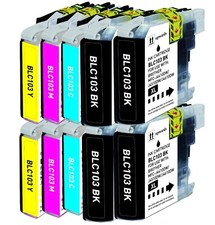 10PK XL Replacement Ink Set fits Brother LC103 MFC-J285DW MFC-J870DW MFC-J450DW picture