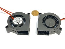 2 Piece 5020 50mm 5cm 24v fan 3d printer Centrifugal Blower computer Gdstime C51 picture