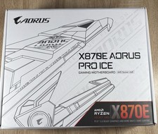 GIGABYTE X870E AORUS PRO ICE AM5 ATX DDR5 WiFi 7 PCIe 5.0 Motherboard picture