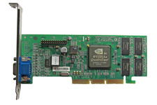 Genuine Dell 5F734 Quadro2 MXR 32MB AGP Video Card picture