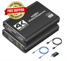 Tarjeta de captura HDMI 4K para transmisión Full HD 1080P 60FPS Fácil de usar US picture