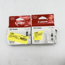 Lot of 2 Genuine Canon CLI-42LGY Light Gray Ink Cartridge Sealed picture