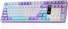 Aula S99pro V2 Wireless Gaming Keyboard,Silent Computer Keyboards,Creamy Membran picture