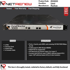 Ruckus  ZoneDirector 3000 ZD3000 Wireless LAN Controller picture