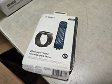 Fitbit FB174SBNVGYS smart wearable accessory Band Blue Grey Aluminium Silicone picture