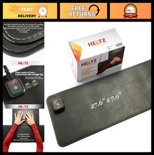 Heated Desk Pad - Small Black Electric Warmer for Comfort & Productivity picture