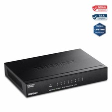 TRENDnet TEG-S380 8-Port 2.5Gb Multi-Gigabit Unmanaged Gaming Switch picture