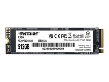 Patriot P320 SSD 512 GB internal M.2 2280 PCIe 3.0 x4 (NVMe) M.2 P320P512GM28 picture