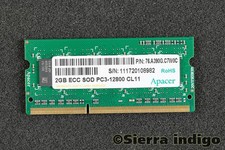 Apacer 76.A390G.C7W0C 2GB EEC SOD PC3-12800 CL11 Memory RAM picture
