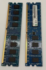 Ramaxel Desktop Memory DIMM 4GB 2x2GB DDR2 PC2-5300 667MHz CL5 Unbuffered Kit picture