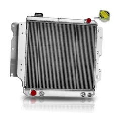3 Row Core Aluminum Radiator for 1987-2006 Jeep Wrangler TJ YJ 3 ROW(STYLE 1) picture