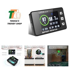 Accurate 2.4” Battery Monitor with Shielded Wire - Compatible with All Types picture